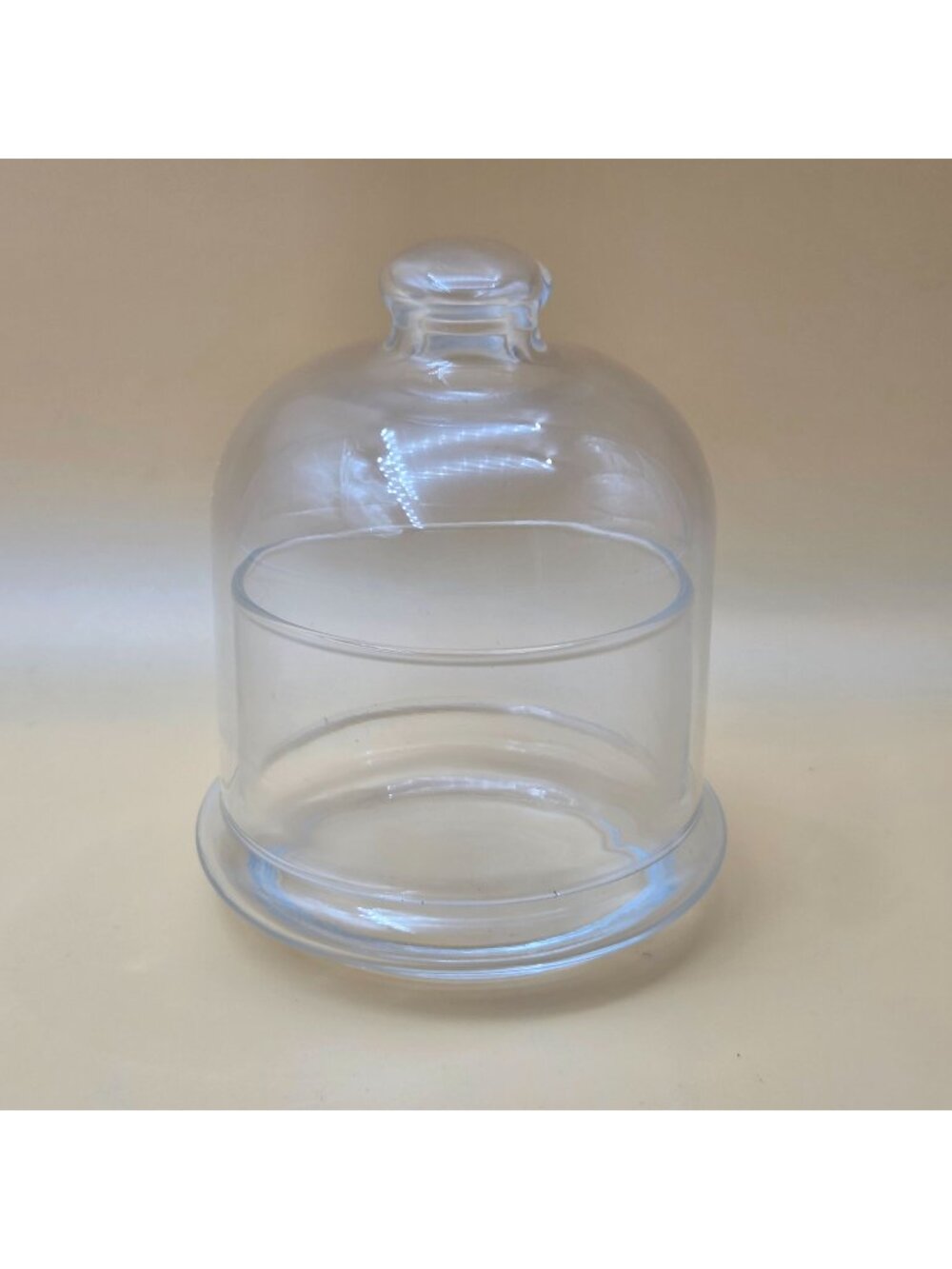 Pasabahce Glass Butter Dome Cloche With Base Display Bell Jar